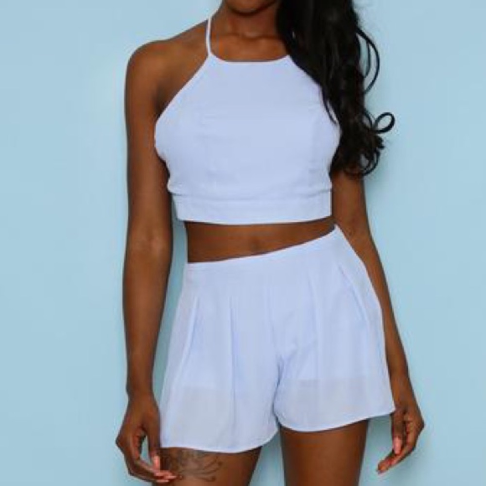 Fashion Nova Baby Blue Set